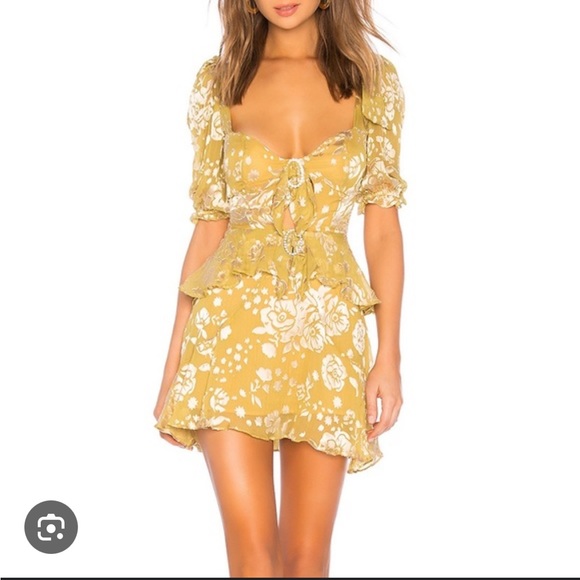 For Love And Lemons Dresses & Skirts - NWT For Love & Lemons Cosmo Mini Dress